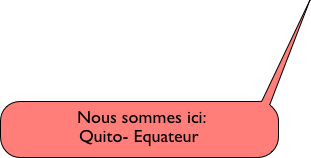 Nous sommes ici: 
Quito- Equateur